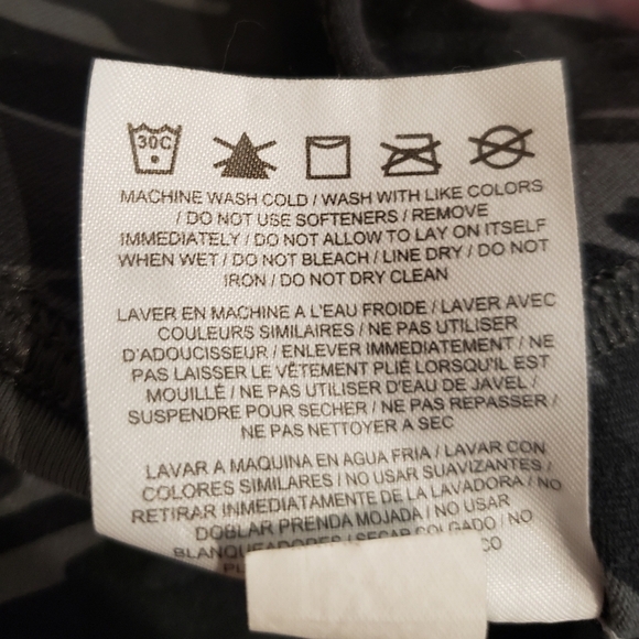 Nike Dri-Fit Mid-rise Camo Leggings Size Small Dark Smoke Grey One Legend Pant - Picture 13 of 14